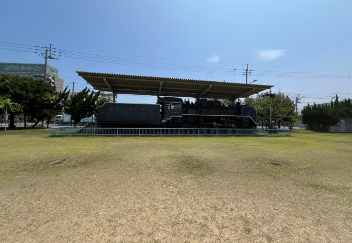 御供所公園、SL蒸気機関車C58